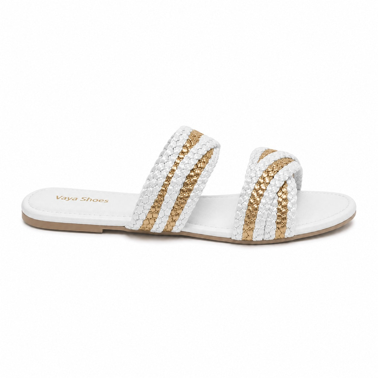 Soléa Pearl White – Flat & Heel